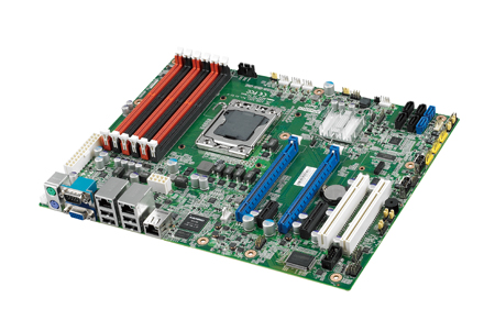 LGA 1356 Intel<sup>®</sup> E5-2400 Xeon<sup>®</sup> ATX Server Motherboard  with DDR3, 2 PCIe , 3LAN